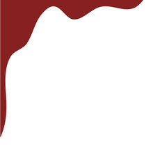 Melted Blob Shaped Corner Frame