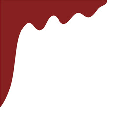 Melted Blob Shaped Corner Frame