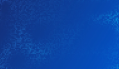 Blue tech finance background abstract pixel element network. Abstract business tech science background.