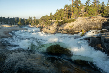Rapids Below Falls Creek in Yosemite