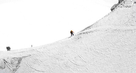 Mountain climber, Chamonix