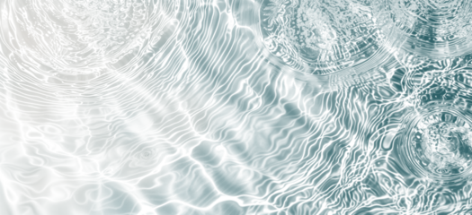 Realistic Water Surface Overlay. Transparent Background with Detailed Ripples and Caustic Light Effects on a Crystal-Clear Water Surface. . Luxury & Serenity Concept for Branding. png