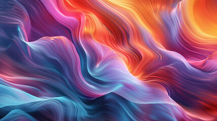 Obraz premium vibrant, swirling patterns of color blending together seamlessly, creating a mesmerizing and dynamic background.