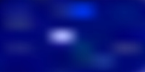 Dark blue vector abstract blur pattern.