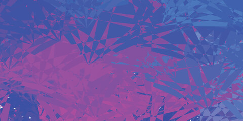 Light Blue, Red vector background with random forms.