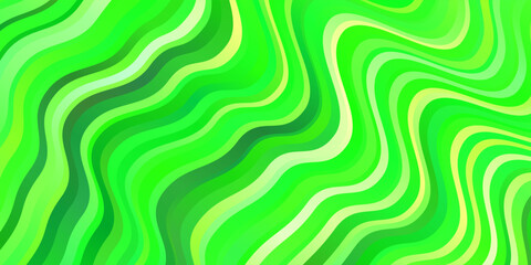 Light Green vector texture with wry lines.