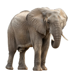 Obraz premium elephant png isolated on transparent background
