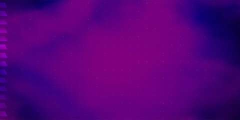 Dark Purple vector background in polygonal style.