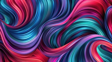 Obraz premium Colorful soft hair background