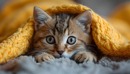 Naklejka premium cute cats