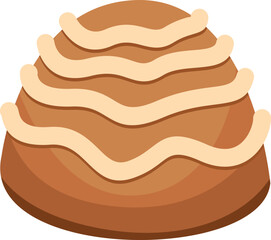 Sweet Chocolate Illustration Element