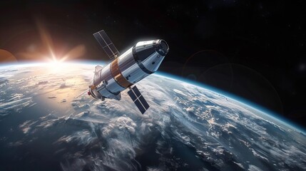 Imagine a space telescope orbiting high above the Earth, capturing detailed images of distant celestial objects invisible to groundbased observatories