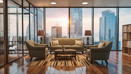 Fototapeta premium modern living room