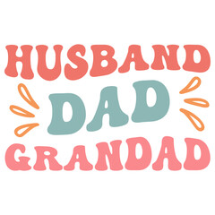 Fototapeta premium Retro Father's Day SVG Bundle