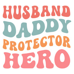 Obraz premium Retro Father's Day SVG Bundle