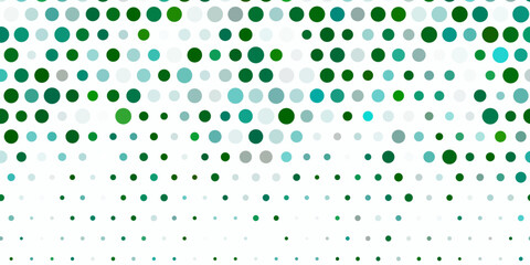 Light green vector layout with circle shapes.