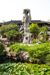 Suzhou, Jialiuyuang Garden, Suzhou City, Jiangsu Province, China, was built in the Ming Dynasty...