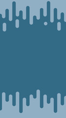 Obraz premium Premium Flat Vector Abstract blue geometric rounded shape background