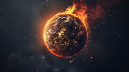 Fototapeta premium global warming concept