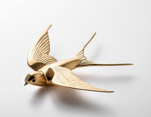 Fototapeta premium Colección Aves de Latón Antiguas (3)