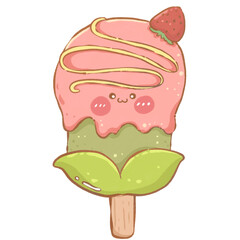 strawberry ice cream