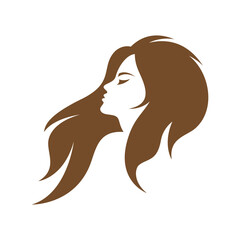 women's beauty and hair care logo design