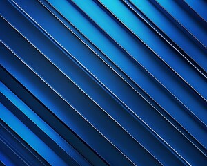 Obraz premium Blue metal background with diagonal lines.