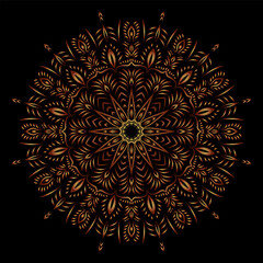 mandala art for design vintage decoration,book cover,motif,Ethnic design,ornament,background