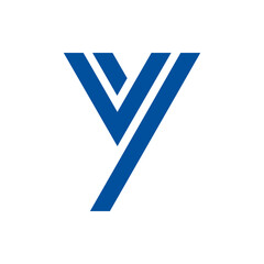 Monogram Y. Design vector Y logo. Monogram initial letter mark Y logo design. Monogram design vector logo. Monogram initial letter mark Y logo design. Simple Y monogram. Monogram Y design logo