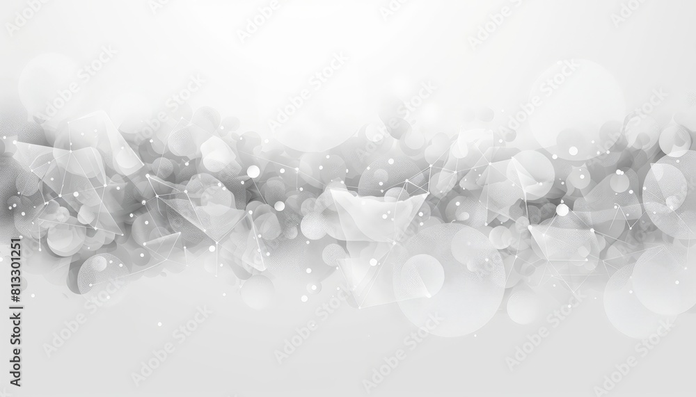 Poster the gray and white color abstract background image with a shiny gradient.
