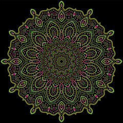 mandala art for design vintage decoration,book cover,motif,Ethnic design,ornament,background