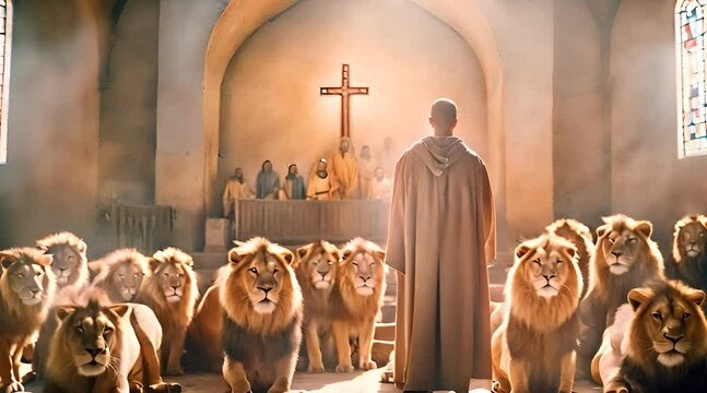 Daniel and the Very Hungry Lions. Faith Amidst Fear