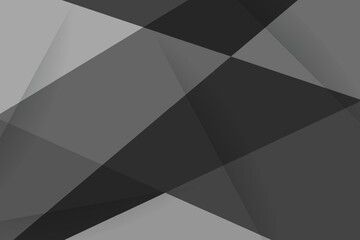 Fototapeta premium dark gray black abstract background Geometric pattern shapes, lines, triangles, polygons