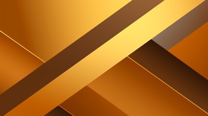 Art deco geometric design in gold and brown colors, background