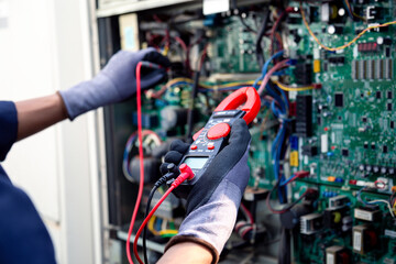Air conditioning technicians and those preparing to install new air conditioners use a multimeter...