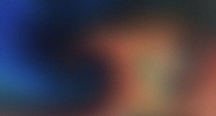 orange blue black rich luxury , grainy noise grungy empty space , spray texture color gradient shine bright light and glow rough abstract retro vibe background template