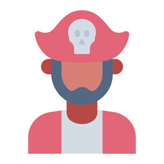 Pirate avatar costume icon