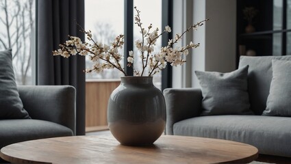 loft interior design of modern living room minimalist | interior of luxury home | hotel apartment