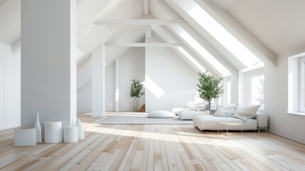 empty room with window