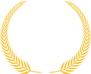 Golden Laurel Wreath Ribbon