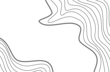 Wavy Contour background. Topographic contour background. contour lines background. Topographic map background. Abstract wavy background. 