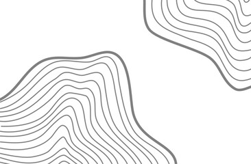 Wavy Contour background. Topographic contour background. contour lines background. Topographic map background. Abstract wavy background. 