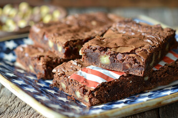 chocolate cake with nuts memorial celebration