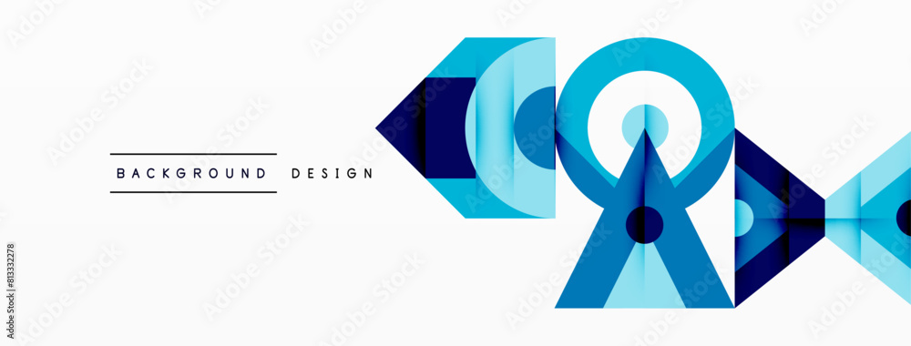 Aufkleber An electric blue and white logo featuring the letter r in a font with parallel lines and a triangle pattern. The design incorporates artistic circles and symmetrical slopes