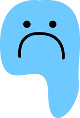 Abstract Cute Shape Emoticon