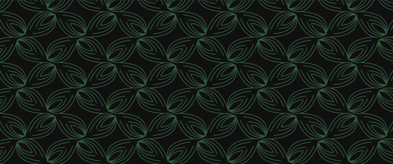 abstract flower petal floral stripe pattern on dark background, seamless dark floral pattern for cover, background, graphic