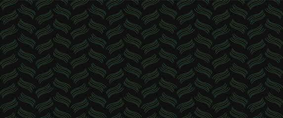 abstract stripe pattern on dark background, seamless dark floral pattern for cover, background, graphic