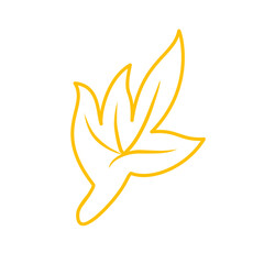 gold foliage icon