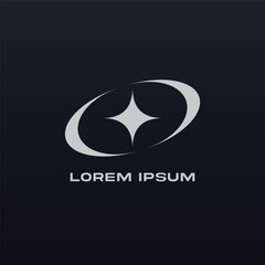 modern and clean business symbol logo