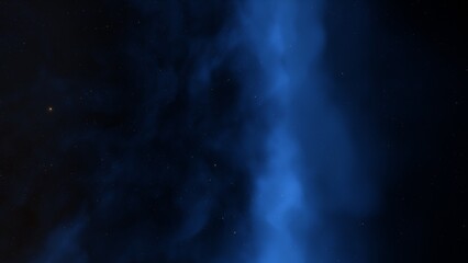 Naklejka premium Night sky - Universe filled with stars, nebula and galaxy 